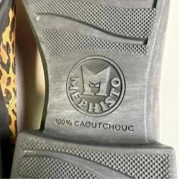 Mephisto Syla leopards print shoes Sz 7 brand new - Picture 7 of 11